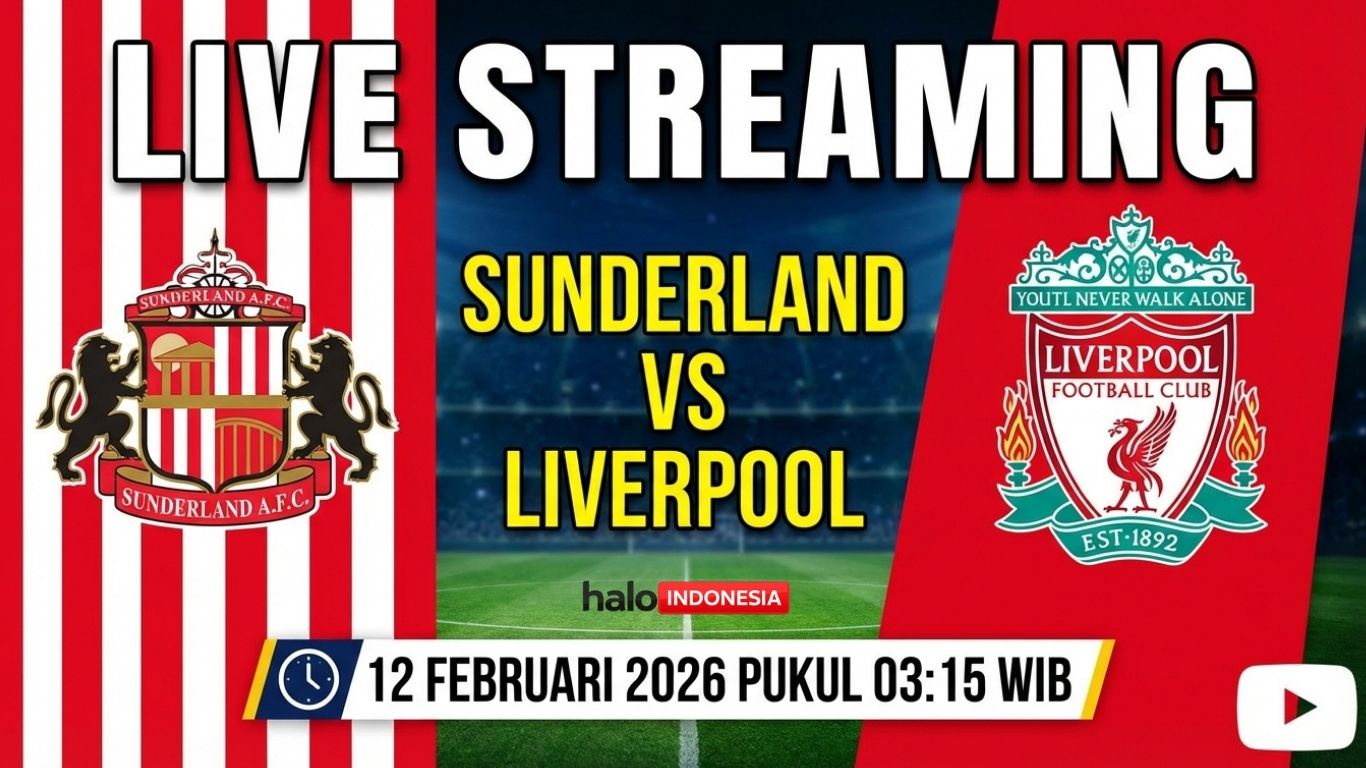 Tempat Menonton Sunderland vs Liverpool 12 Februari 2026 dan Prediksi Lineup