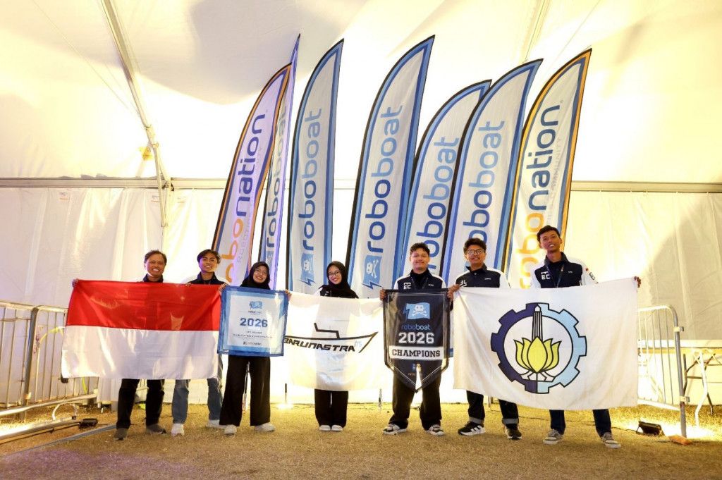 Tim Barunastra ITS Juarai Kompetisi RoboBoat Dunia 2026