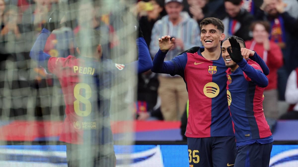 Bek Barcelona Gerard Martin Dapat Kado Spesial dari Paolo Maldini