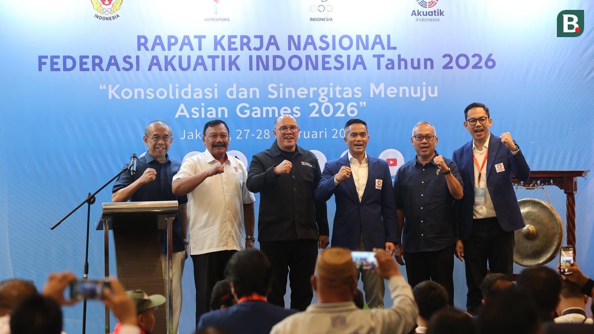 Federasi Akuatik Bahas Target Asian Games 2026