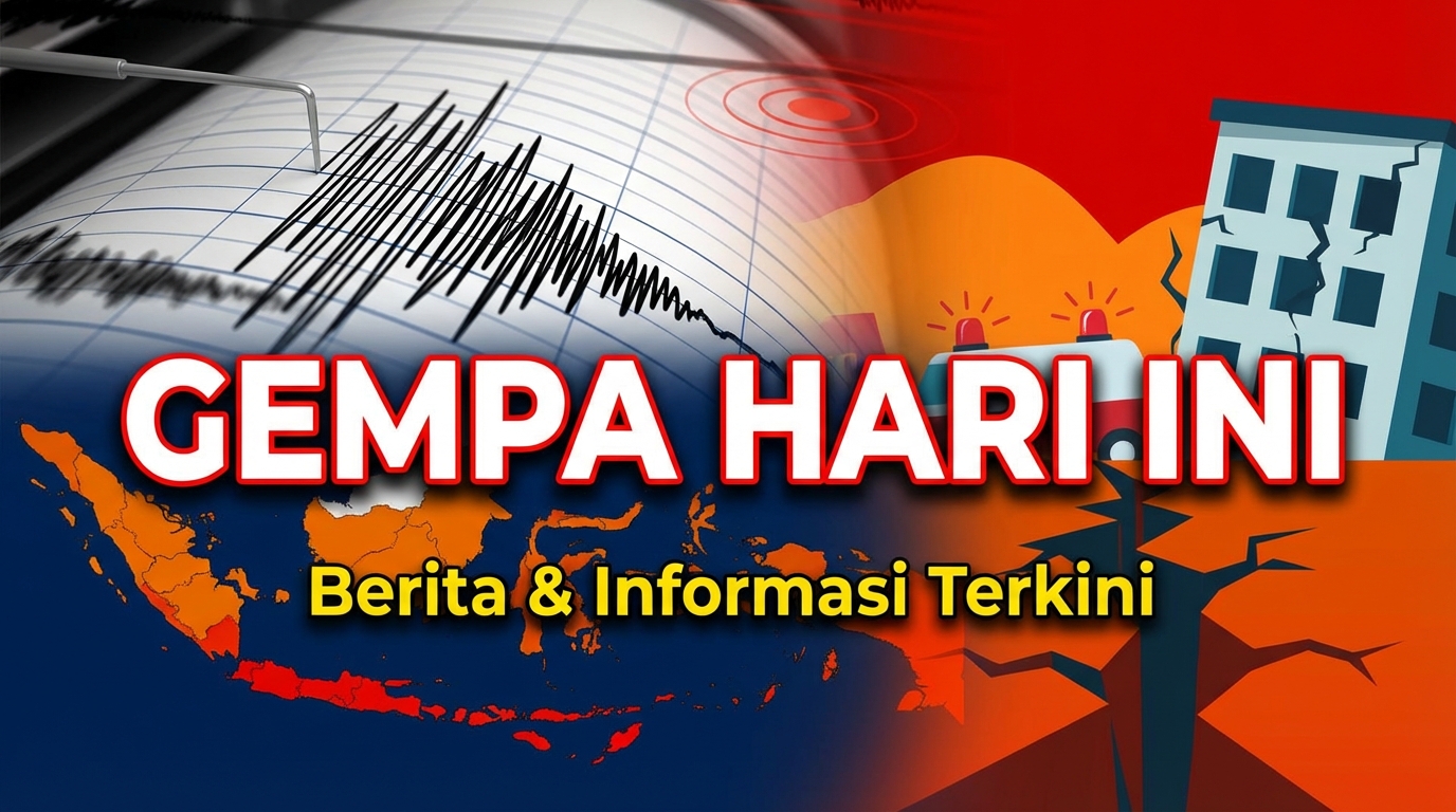 Gempa Terkini Hari ini, Jumat 29 Mei 2026: Puluhan Guncangan Terjadi di Berbagai Wilayah Indonesia