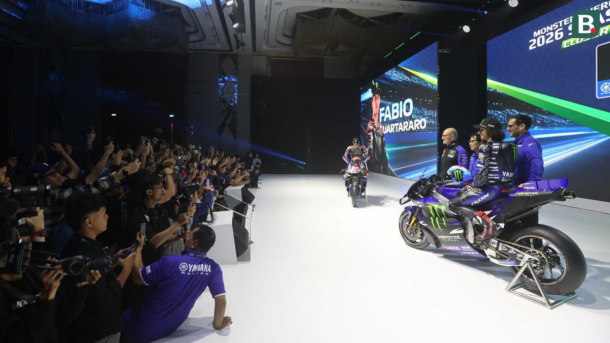 Yamaha MotoGP 2026 Perkenalkan Mesin V4, Quartararo Beri Komentar
