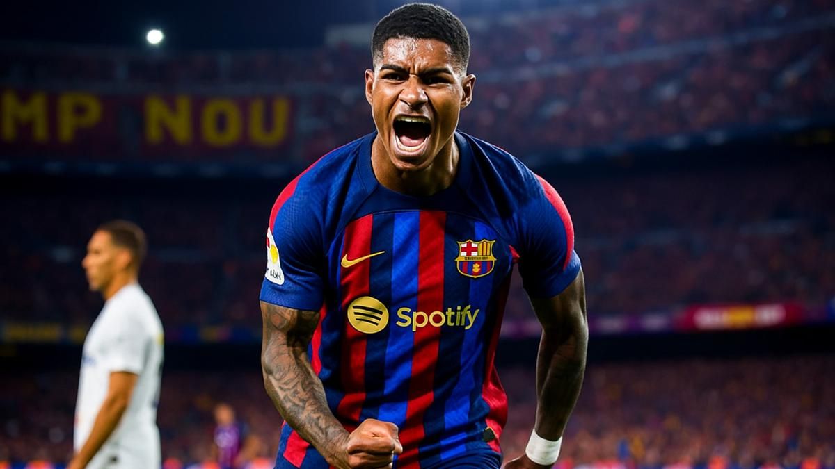 Barcelona Intensifkan Negosiasi Transfer Marcus Rashford