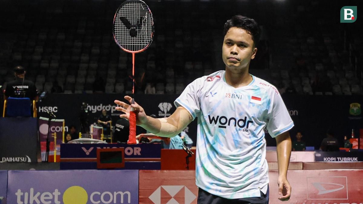 Anthony Ginting Mundur dari Indonesia Masters 2026 karena Cedera