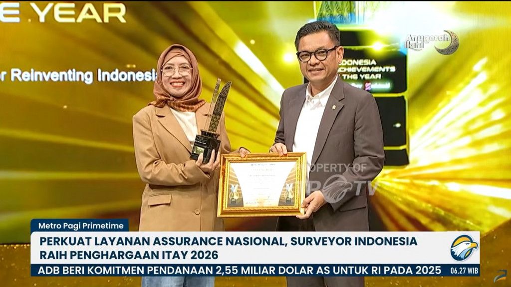 Surveyor Indonesia Raih Penghargaan Assurance Services 2026