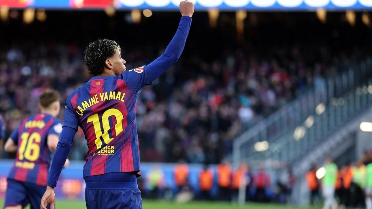 Lamine Yamal Lampaui Rekor Mbappe Usai Cetak Gol Spektakuler