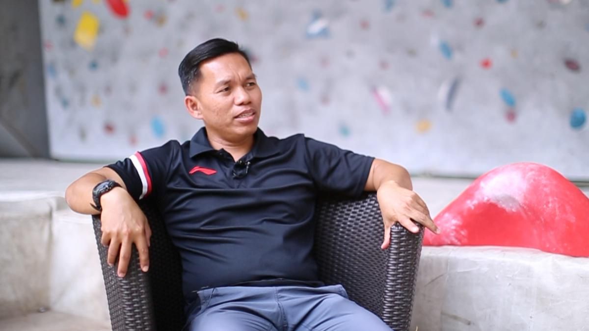 Hendra Basir Dinonaktifkan dari Pelatnas Panjat Tebing