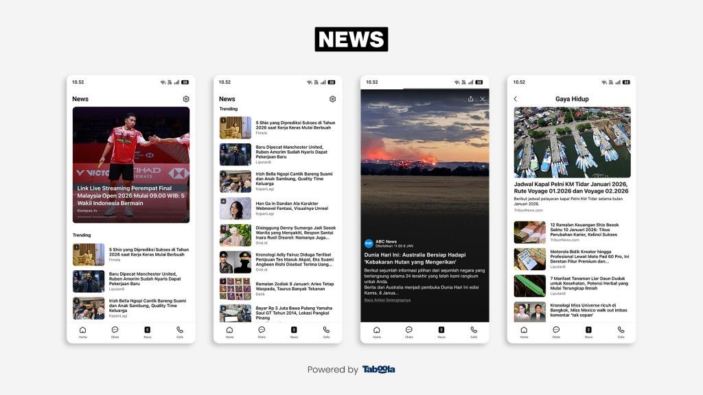 Line Hadirkan Kembali Fitur News di Aplikasi