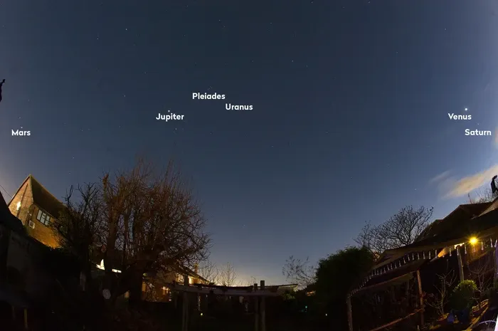 Enam Planet Sejajar Hiasi Langit Senja 28 Februari 2026