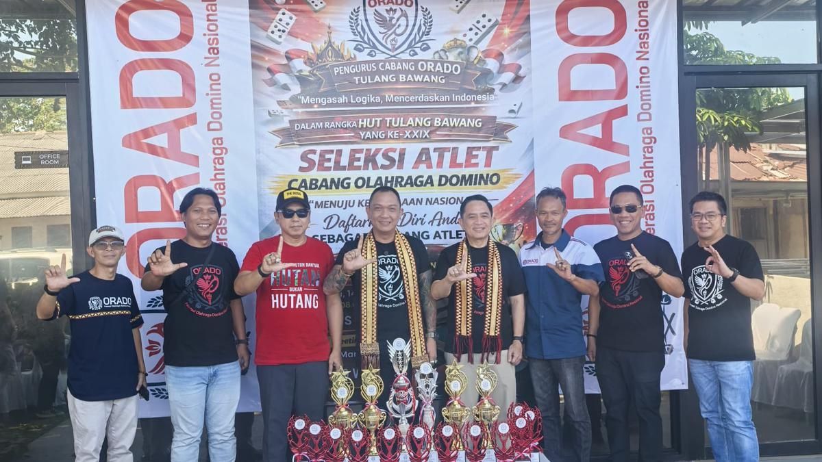 ORADO Apresiasi Kejurcab Domino Bandarlampung Jelang Kejurnas 2026