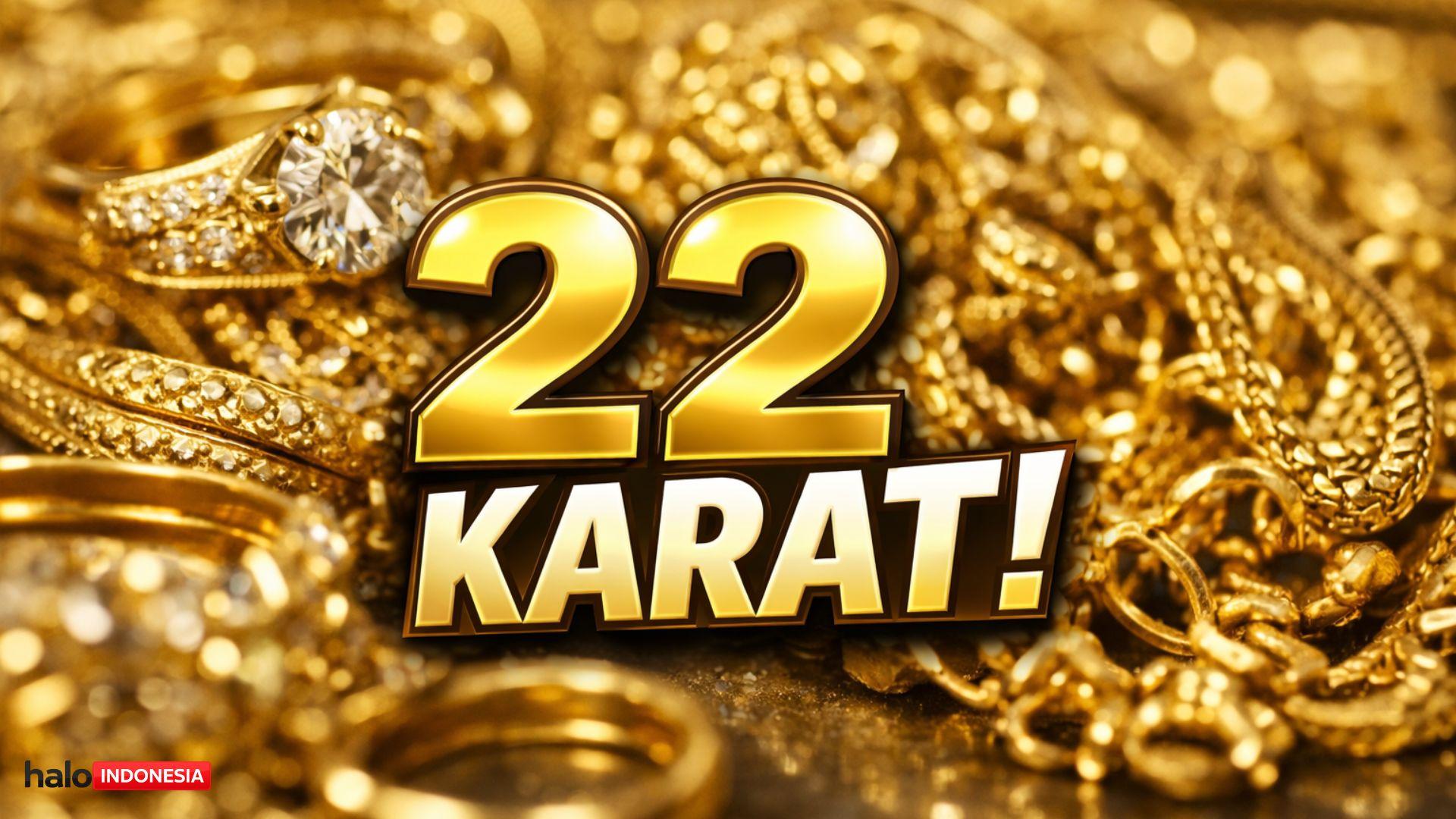 Harga Emas Perhiasan 22 Karat Hari Ini Senin 9 Maret 2026, Stabil di Tiga Toko