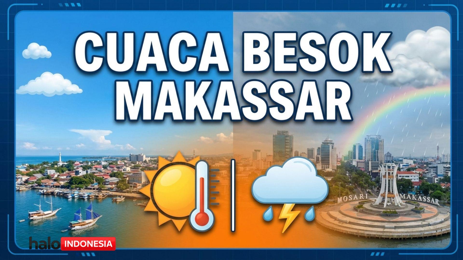 Cuaca Besok Makassar 12 Maret 2026: Hujan Ringan Merata di Hampir Semua Kecamatan