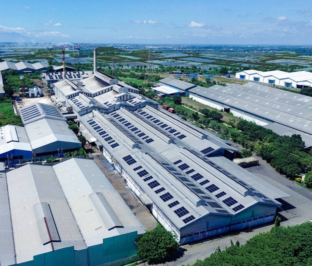 Ishizuka Maspion Operasikan PLTS Atap di Surabaya
