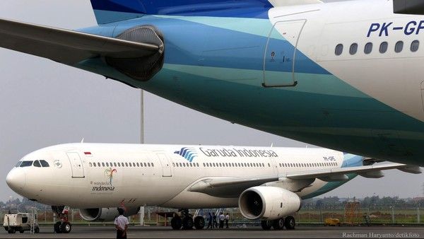 Saham Garuda Indonesia (GIAA) Sentuh ARA di Pembukaan