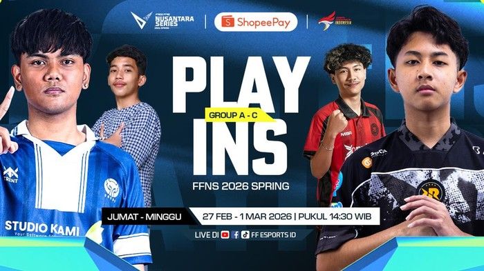 Turnamen Free Fire Nusantara Series 2026 Spring Digelar