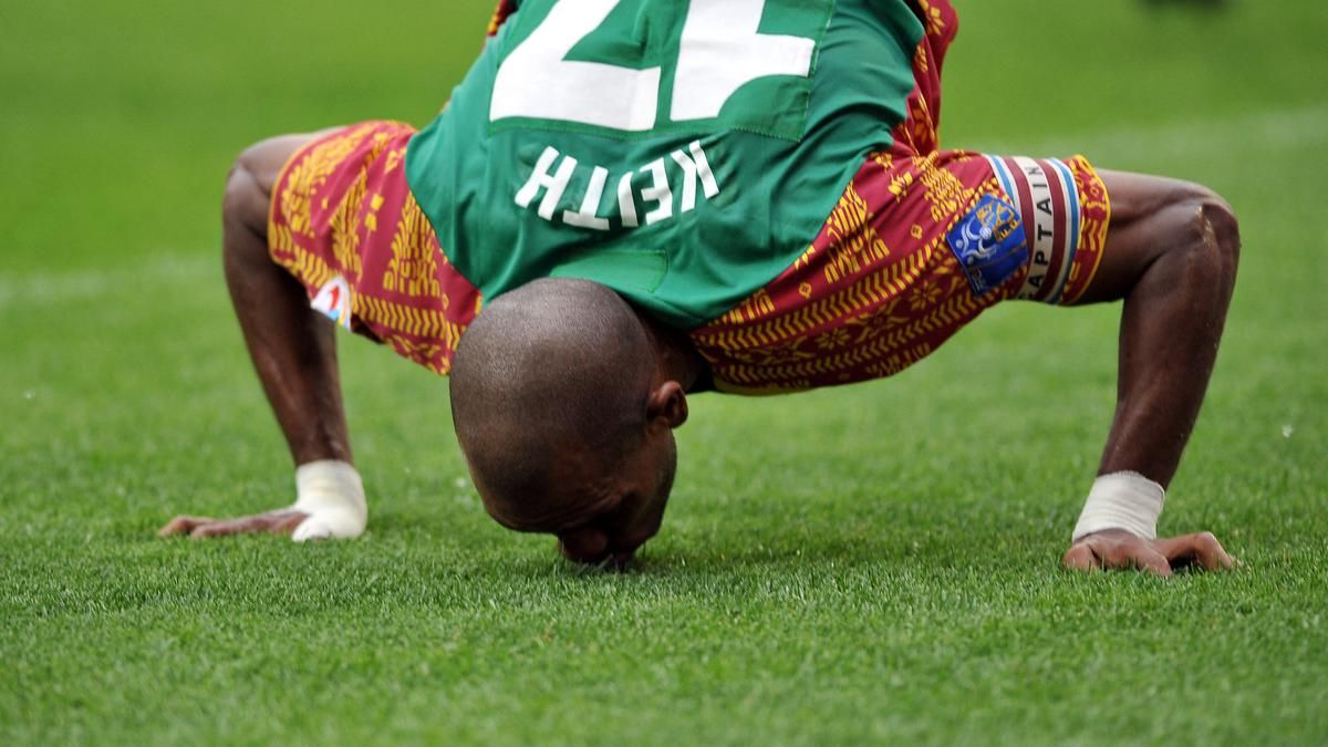Legenda Saint Kitts Nevis Antusias Sambut Laga Indonesia