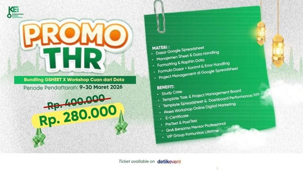 Manfaatkan THR Lebaran untuk Upgrade Skill Data di KEI Learning