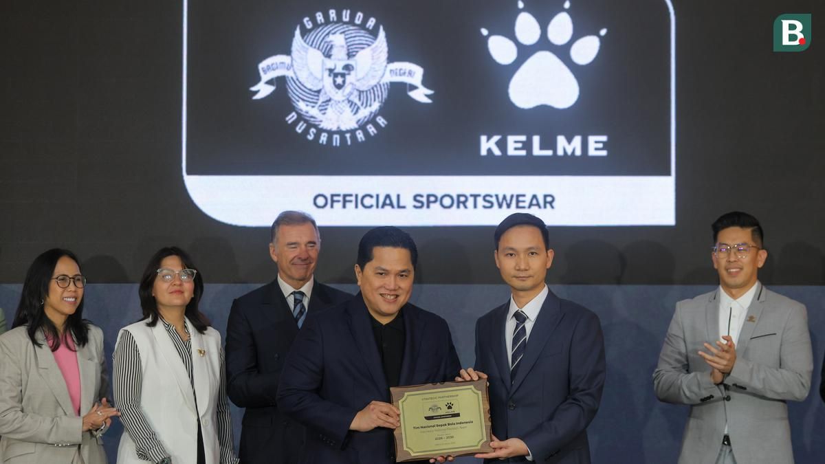 Kelme Bocorkan Desain Jersey Baru Timnas Indonesia
