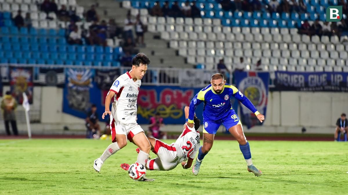 Bali United Permalukan Arema FC di Kanjuruhan