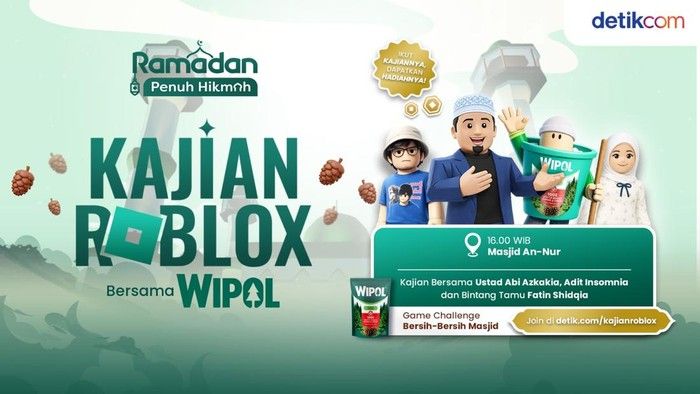 Kajian Ramadan Roblox Hadirkan Fatin Shidqia