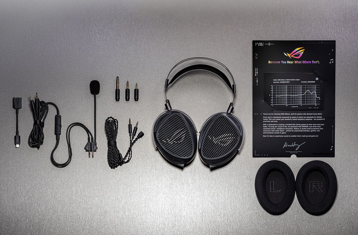 Asus ROG Kithara, Headset Gaming Hasilkan Audio Hi-Fi Berkat HiFiMAN