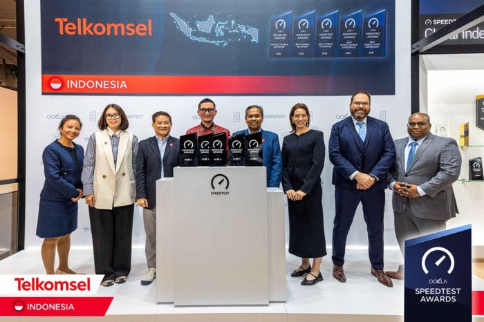 Telkomsel Raih 5 Penghargaan Ookla Speedtest Awards 2026