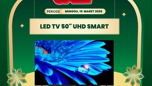 Transmart Full Day Sale Tawarkan Diskon TV LED Hingga 50%