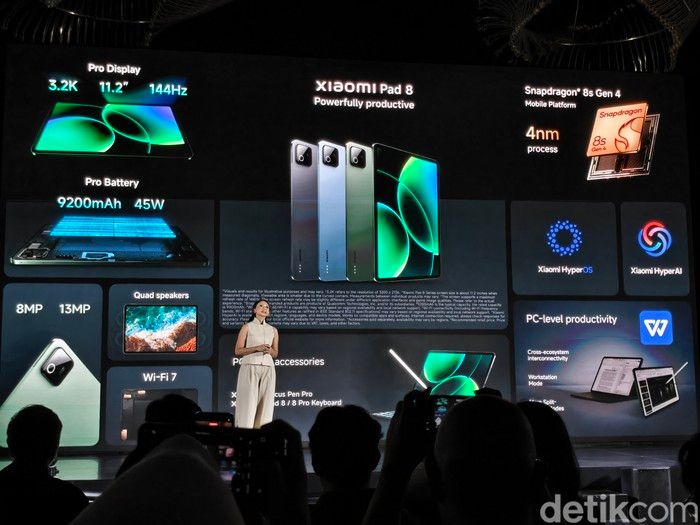Xiaomi Pad 8 dan 8 Pro Resmi Meluncur di Indonesia
