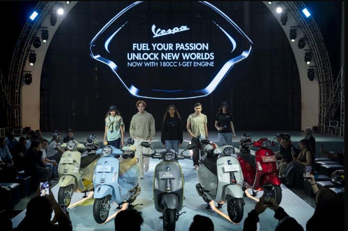 Vespa Primavera dan Sprint 180 cc Meluncur dengan Mesin Baru