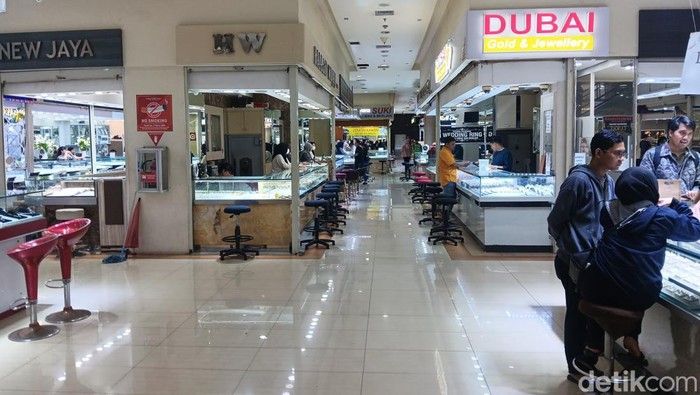 Cikini Gold Center Sepi Pembeli Jelang Lebaran 2026