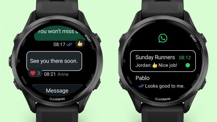WhatsApp Kini Hadir di Smartwatch Garmin, Begini Cara Pakainya