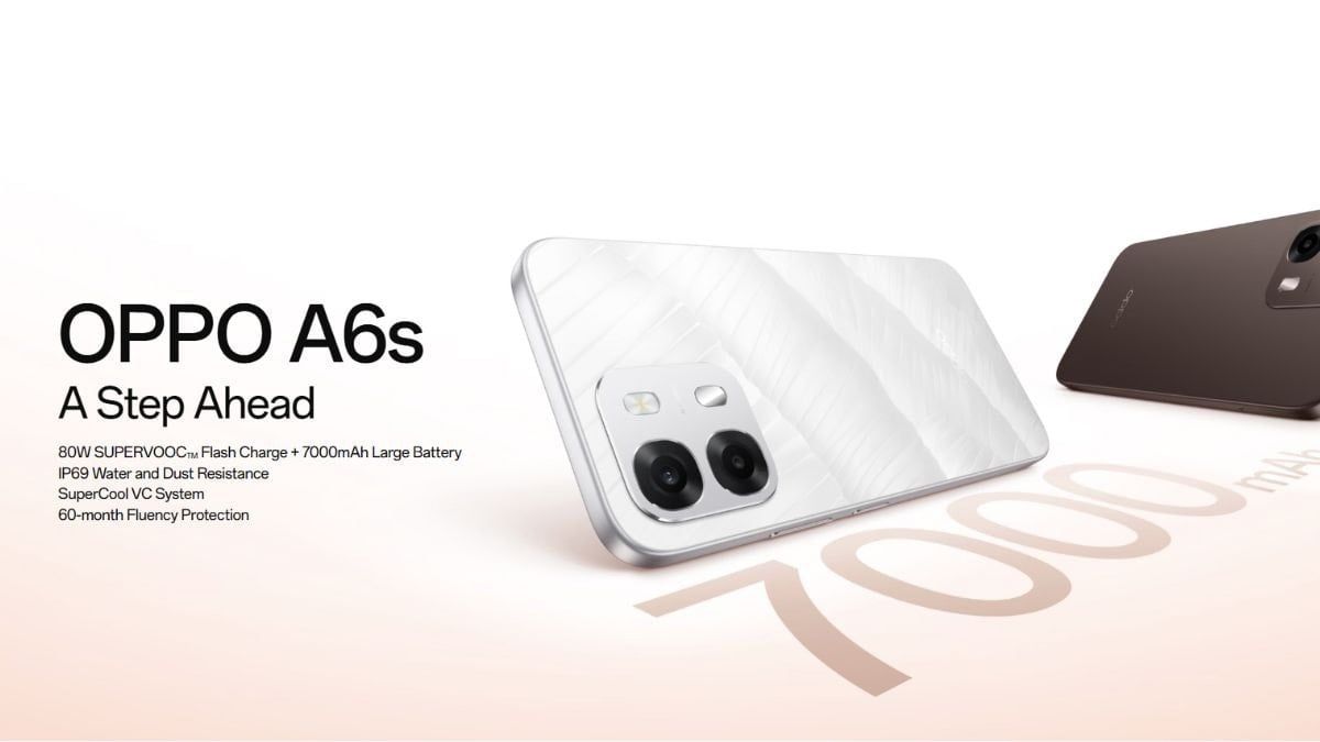 Oppo A6s Tawarkan Baterai 7000mAh dan Fast Charging 80W untuk Mobilitas Tinggi