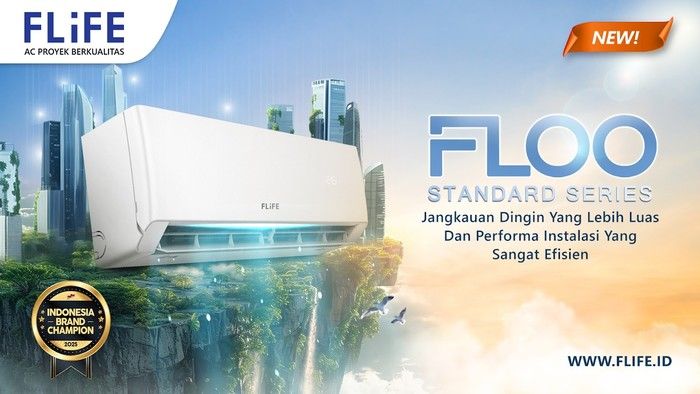 FLiFE FLOO Standard Series Permudah Instalasi AC