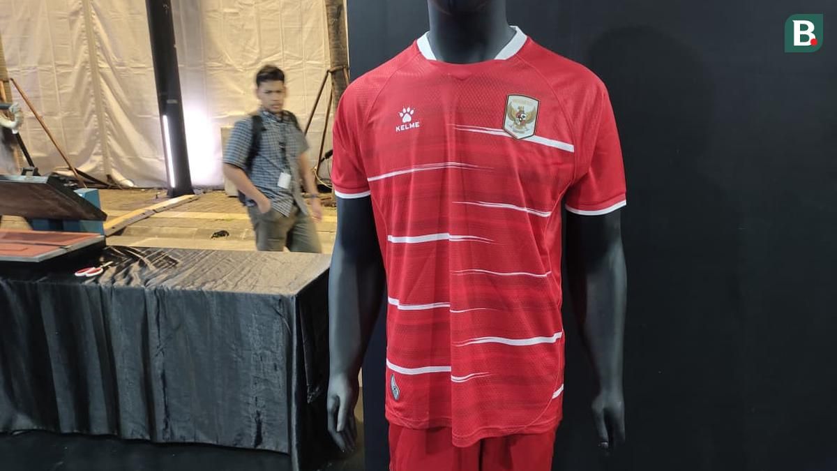 Timnas Indonesia Perkenalkan Jersey Baru Kelme, Pemain Antusias