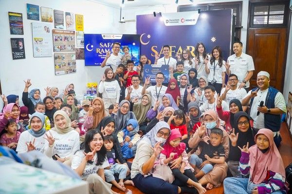 MIND ID Salurkan Bantuan untuk Anak-Anak Penyandang Kanker