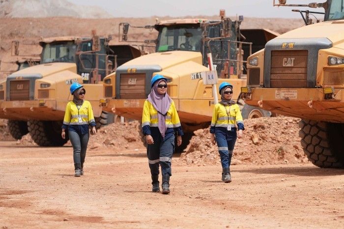 Merdeka Copper Gold Dorong Inklusivitas Karyawan Perempuan
