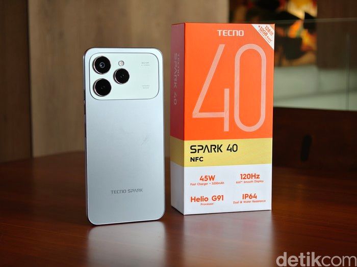 Tecno Spark 40: Desain Mirip iPhone dengan Harga Rp 1 Jutaan?