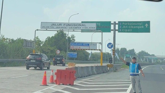 Tol Japek II Selatan Difungsikan Gratis Saat Lebaran 2026