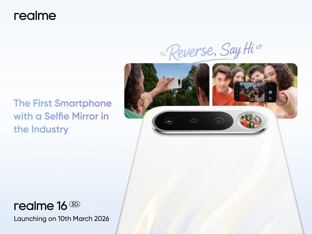 realme 16 5G Hadirkan Fitur Selfie Mirror Pertama