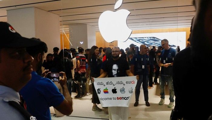 Apple Tingkatkan Produksi iPhone di India Hingga 25% pada 2025