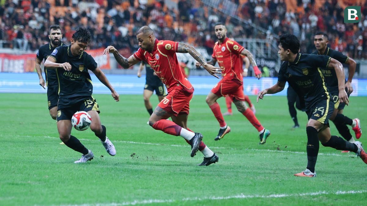 Persija Jakarta Ditahan Imbang Borneo FC 2-2 di JIS