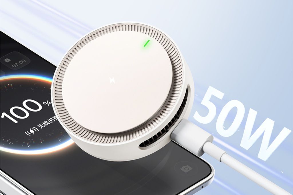 Oppo Rilis Charger Nirkabel 50W dengan Sistem Pendingin