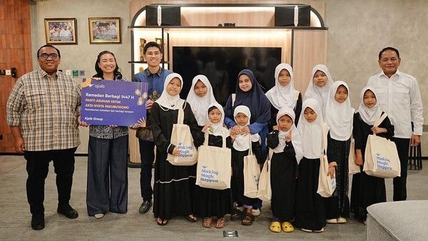 Ajaib Group Gelar Buka Bersama dan Santunan Anak Panti