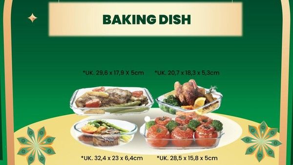 Transmart Full Day Sale Tawarkan Diskon Baking Dish