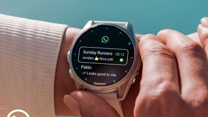 WhatsApp Hadir di Smartwatch Garmin Indonesia
