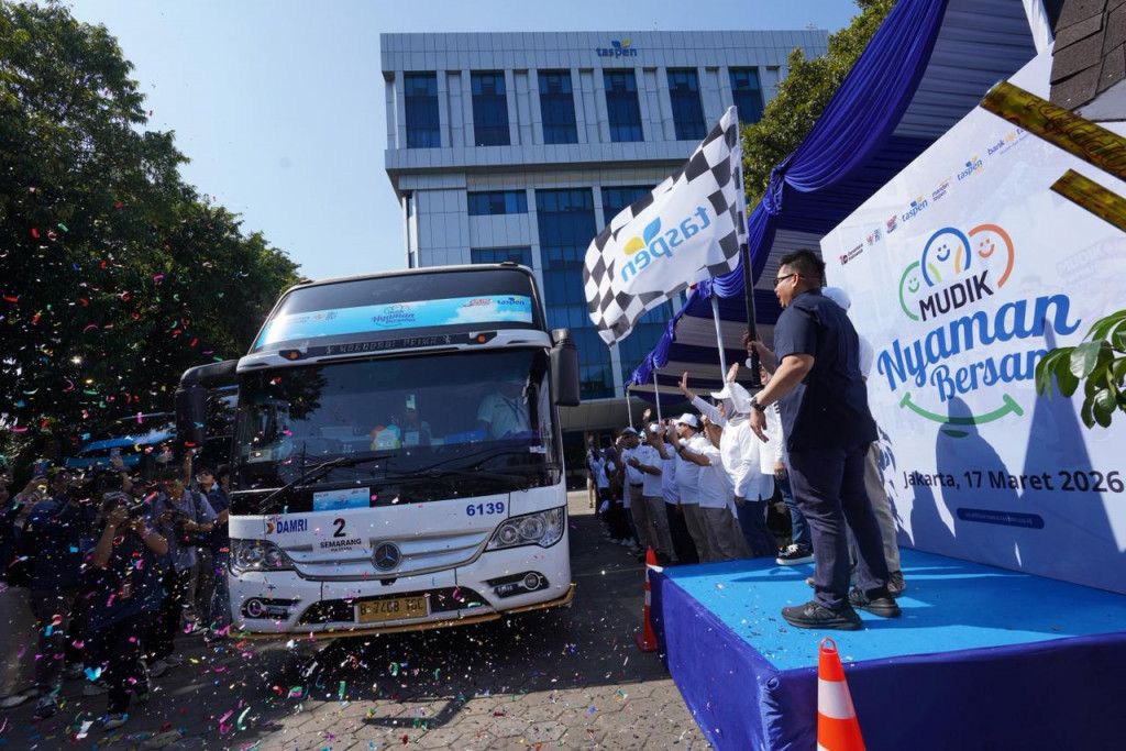 TASPEN Berangkatkan Ribuan Pemudik Gratis pada 2026