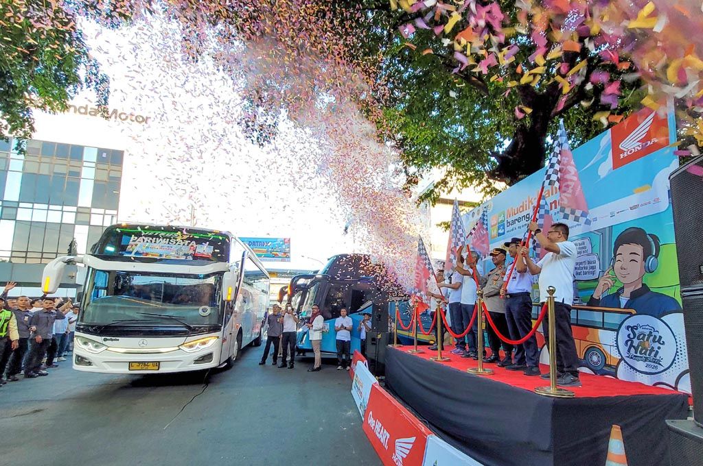 AHM Berangkatkan 2.521 Pemudik di Program MBBH 2026