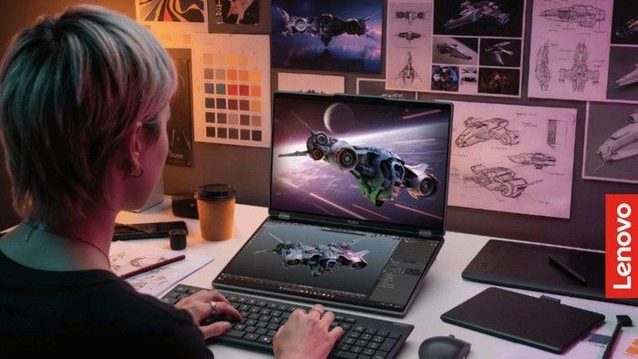 Lenovo Pamerkan Laptop 3D Tanpa Kacamata dan Konsol Lipat