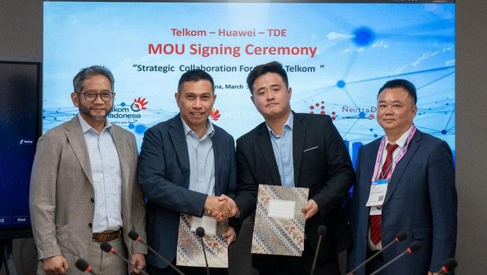 Telkom dan Huawei Perkuat Ekosistem Data Center