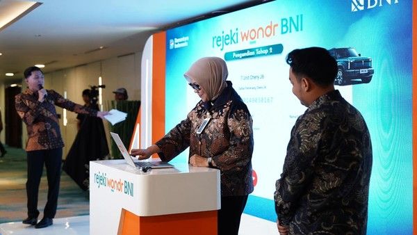 BNI Umumkan Pemenang Undian Rejeki Wondr Tahap Kedua